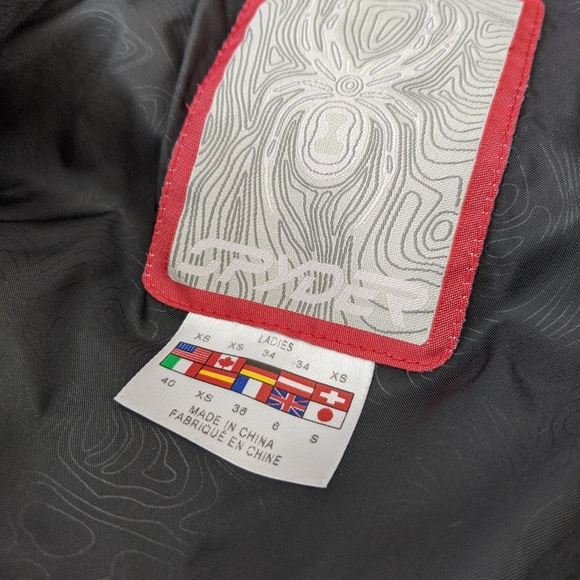 SPYDER Snowboard/Ski Jacket, Brown, XS - Picture 5 of 10